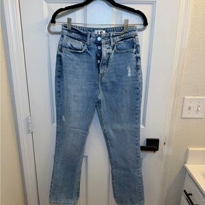 Lovers + Friends Straight Leg Jeans Size 26